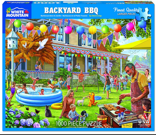 Backyard BBQ - 1000 Piece Jigsaw Puzzle