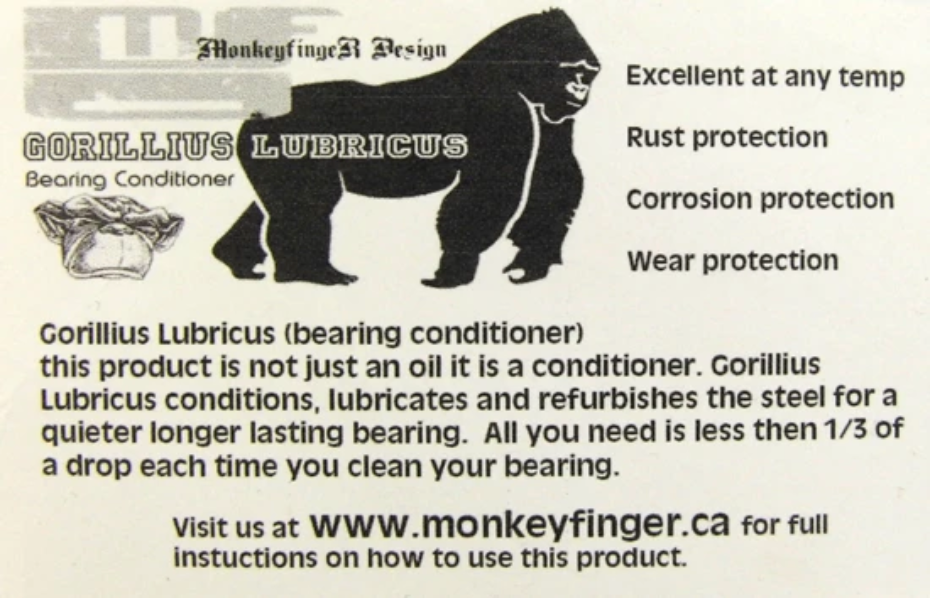 MonkeyfingeR Gorillius Lubricus