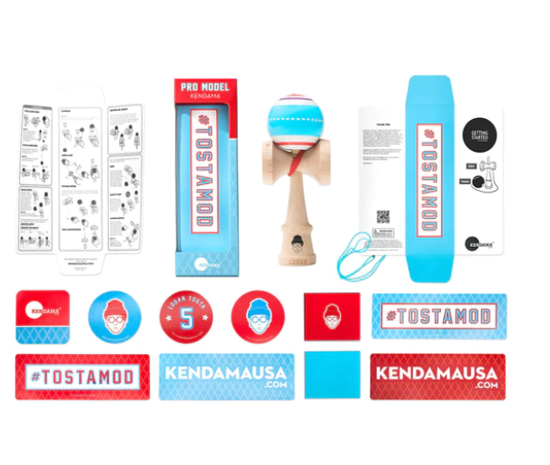 Logan Tosta Pro Model Kendama - Nova Shape - #TOSTAMOD 🏀