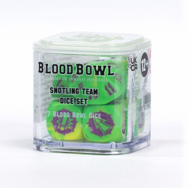 Blood Bowl Snotling Team Dice Set