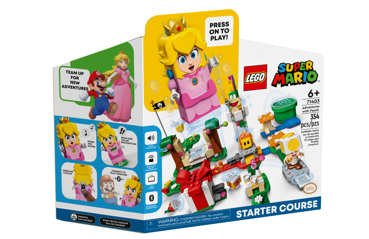 Lego Super Mario Adventures with Peach Starter Course