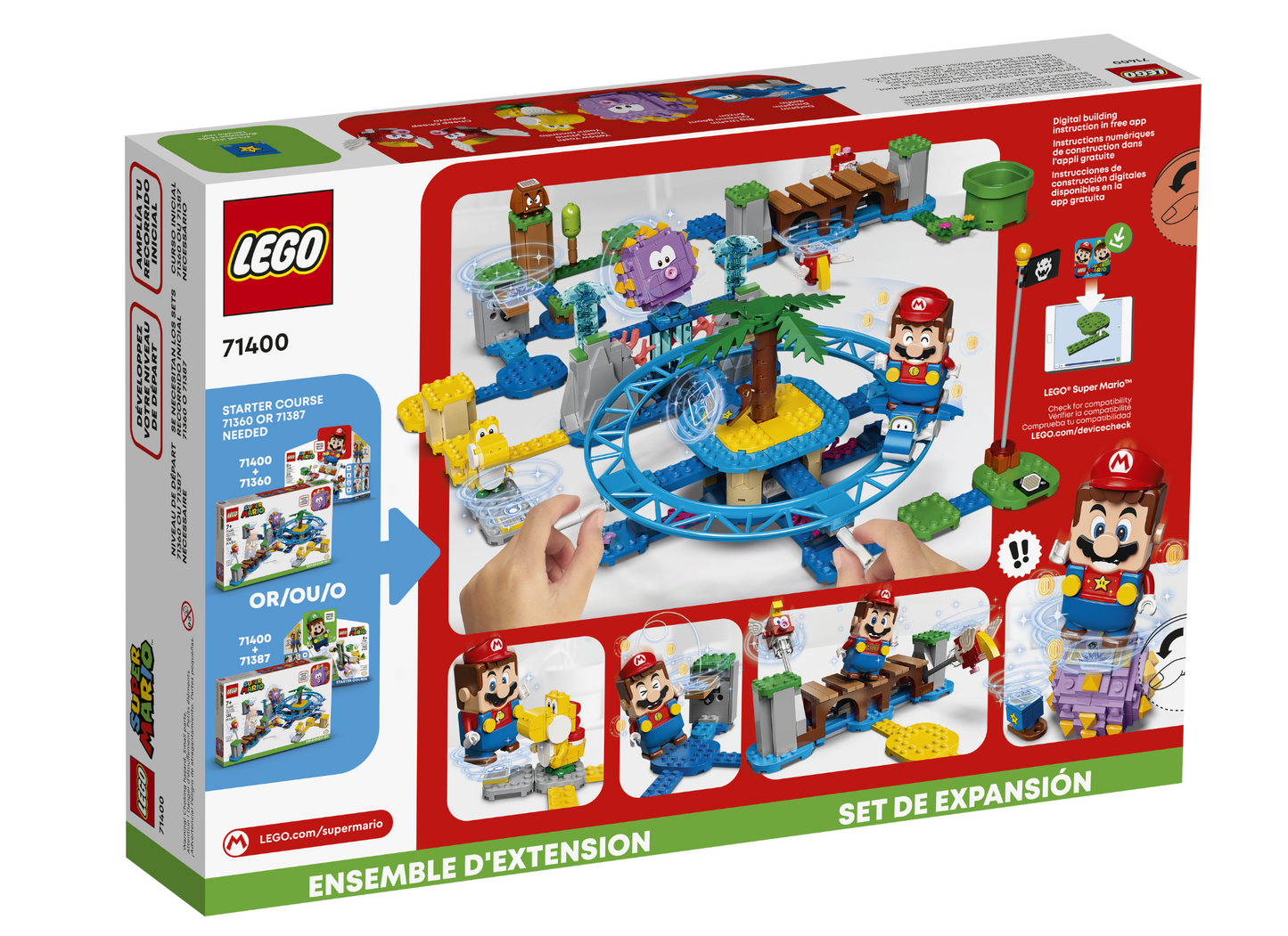 Lego Big Urchin Beach Ride Expansion Set
