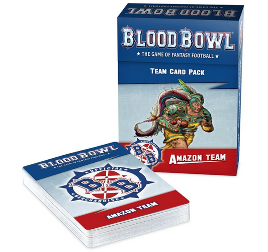 Games Workshop  Blood Bowl Amazon Team Card Pack