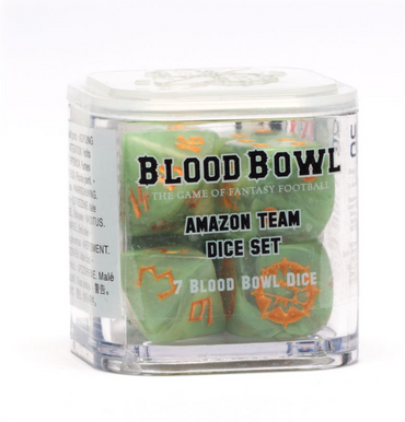 Blood Bowl Amazon Team Dice Set