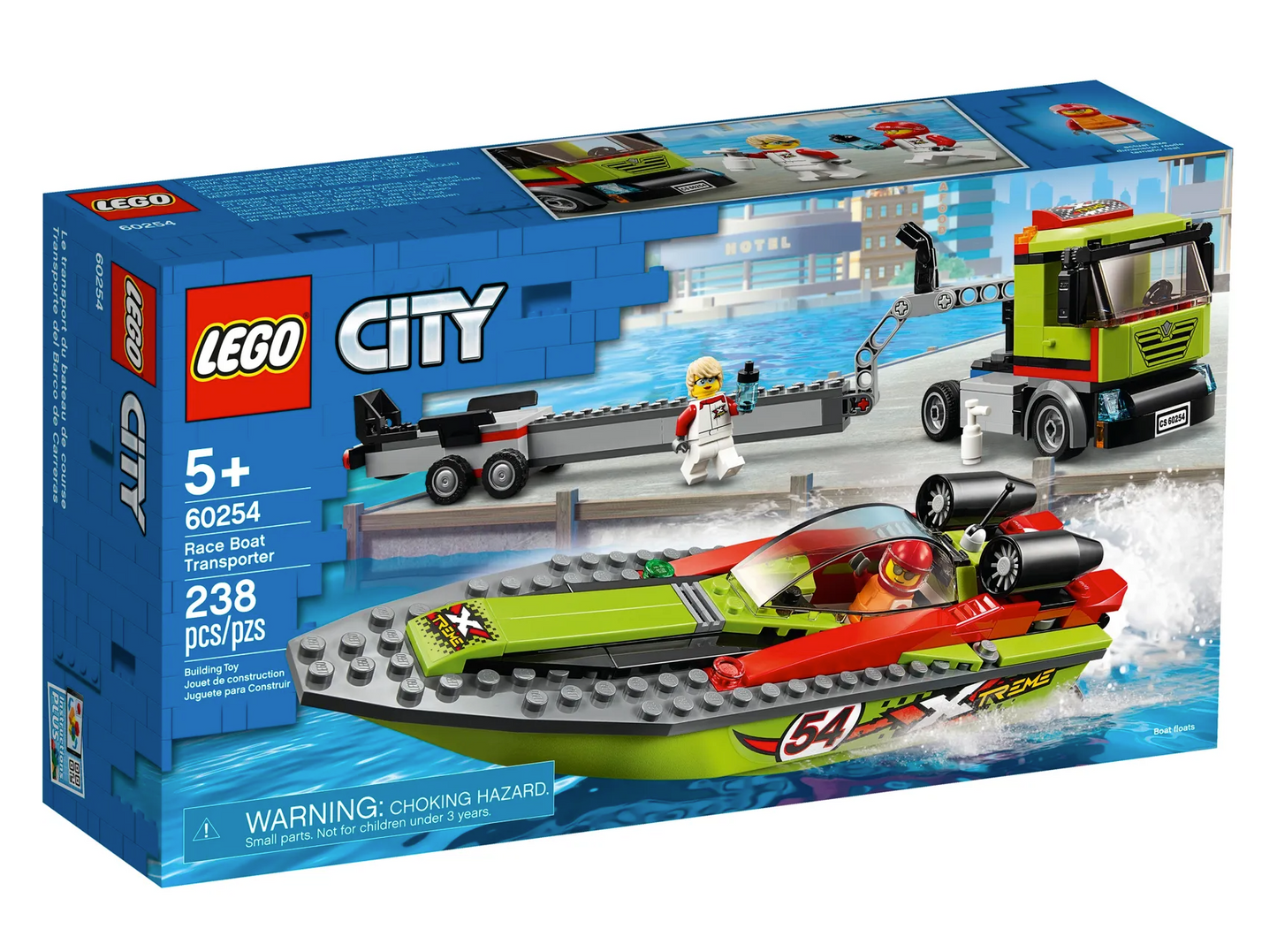 Lego Race Boat Transporter