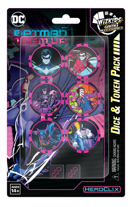 DC Comics HeroClix: Batman Team-Up Dice & Token Pack