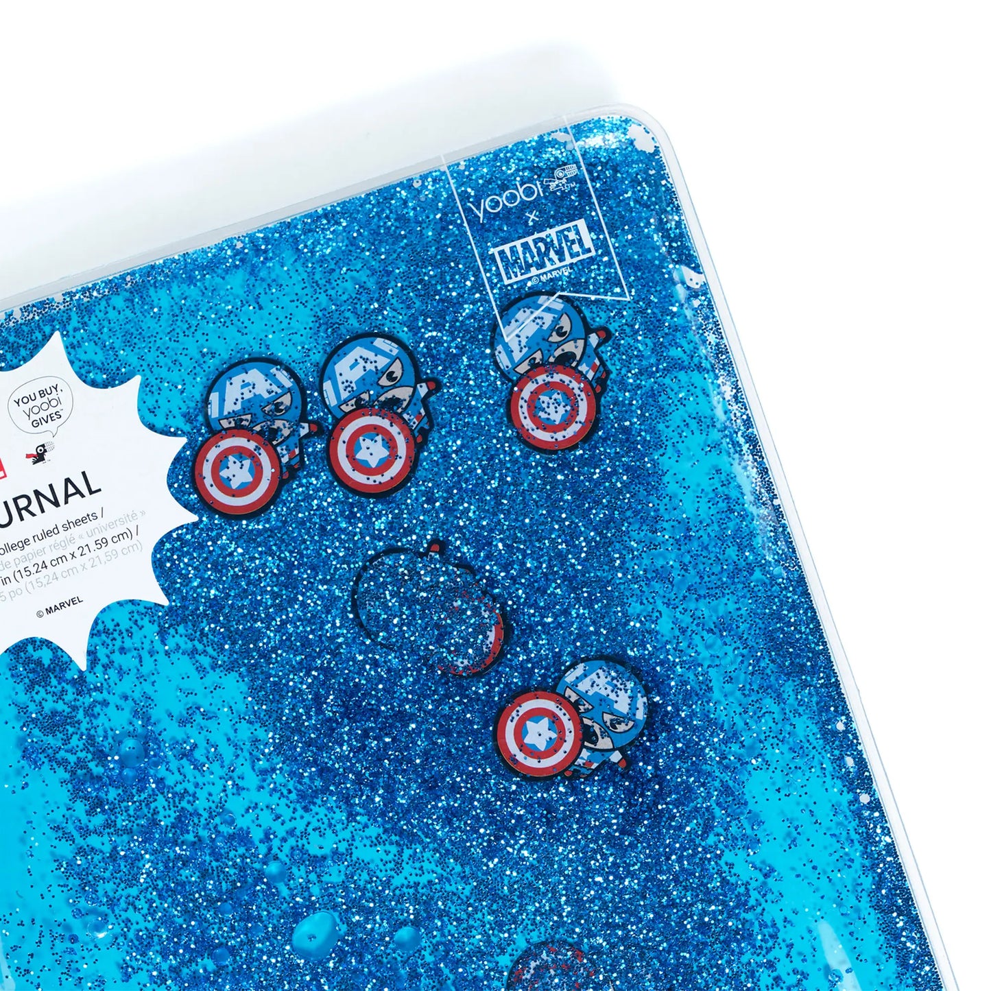 Yoobi Journal Liquid Captain America