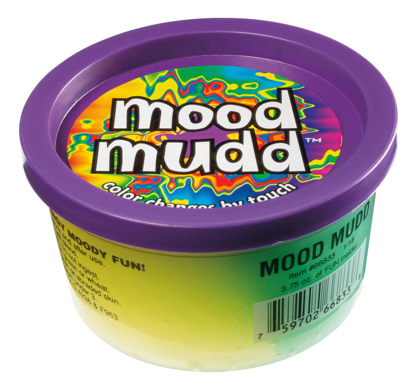 Mood Mudd Color Changing Soft Dough 4 oz - Assorted Colors