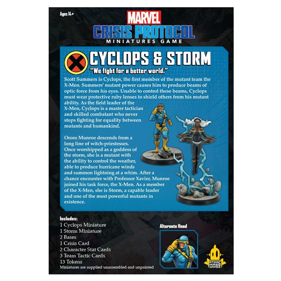 Marvel Crisis Protocol: Storm and Cyclops Character Pack
