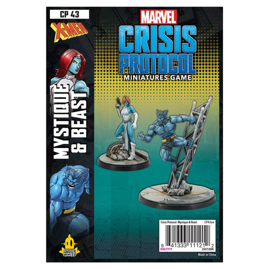 Marvel Crisis Protocol - Beast and Mystique Character Pack