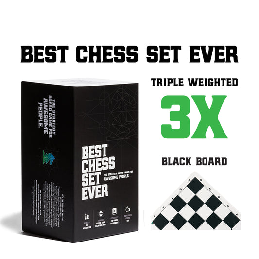 Best Chess Set Ever 3X Weighted