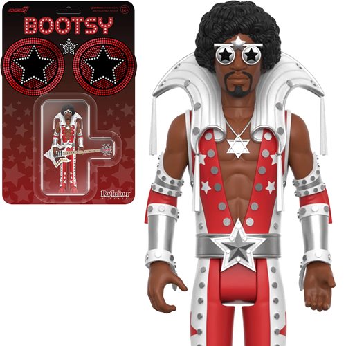 Bootsy Collins (Red And White) Reaction Action Figure