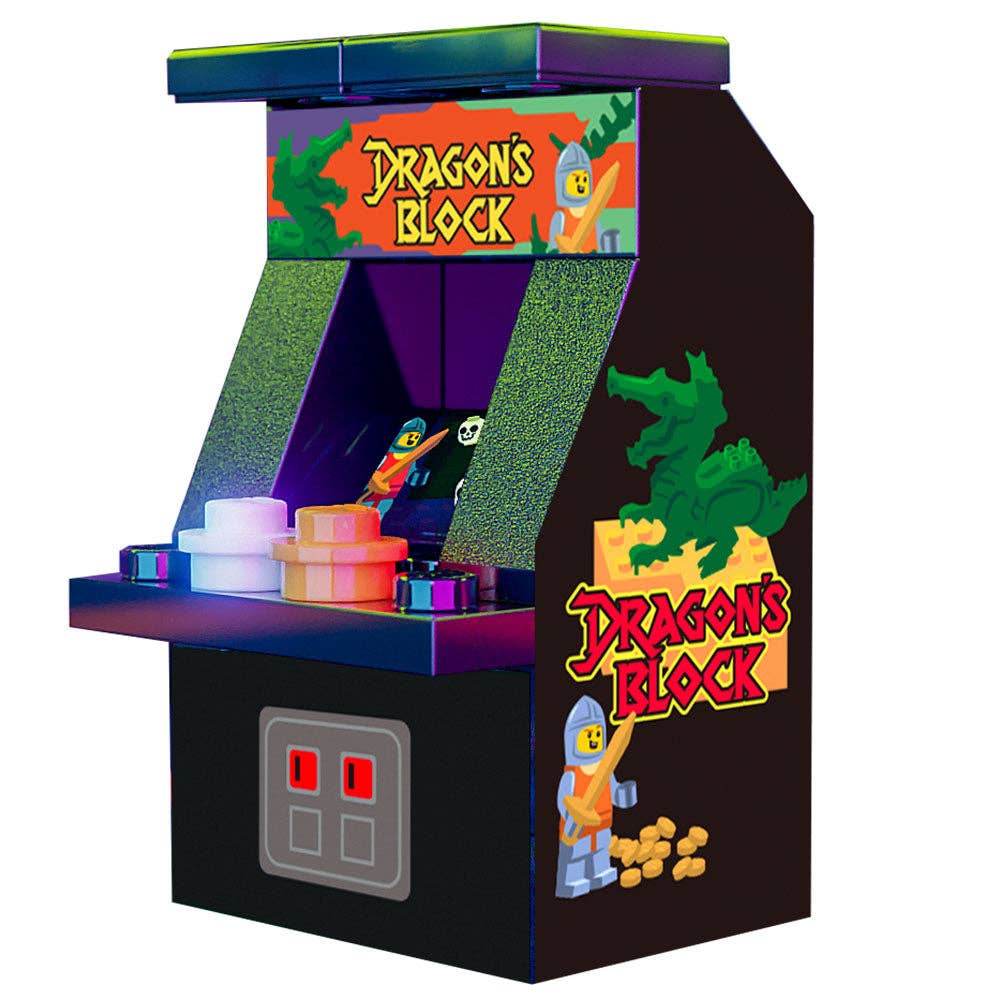 B3 Customs Dragon's Block Arcade Machine Toy Building Kit