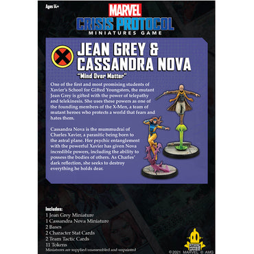 Marvel Crisis Protocol: Jean Gray and Cassandra Nova