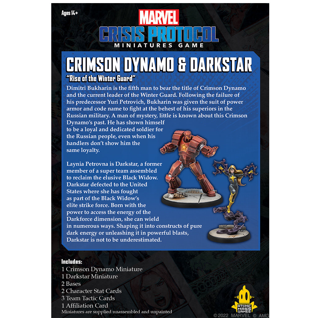 Marvel Crisis Protocol: Crimson Dynamo and Dark Star