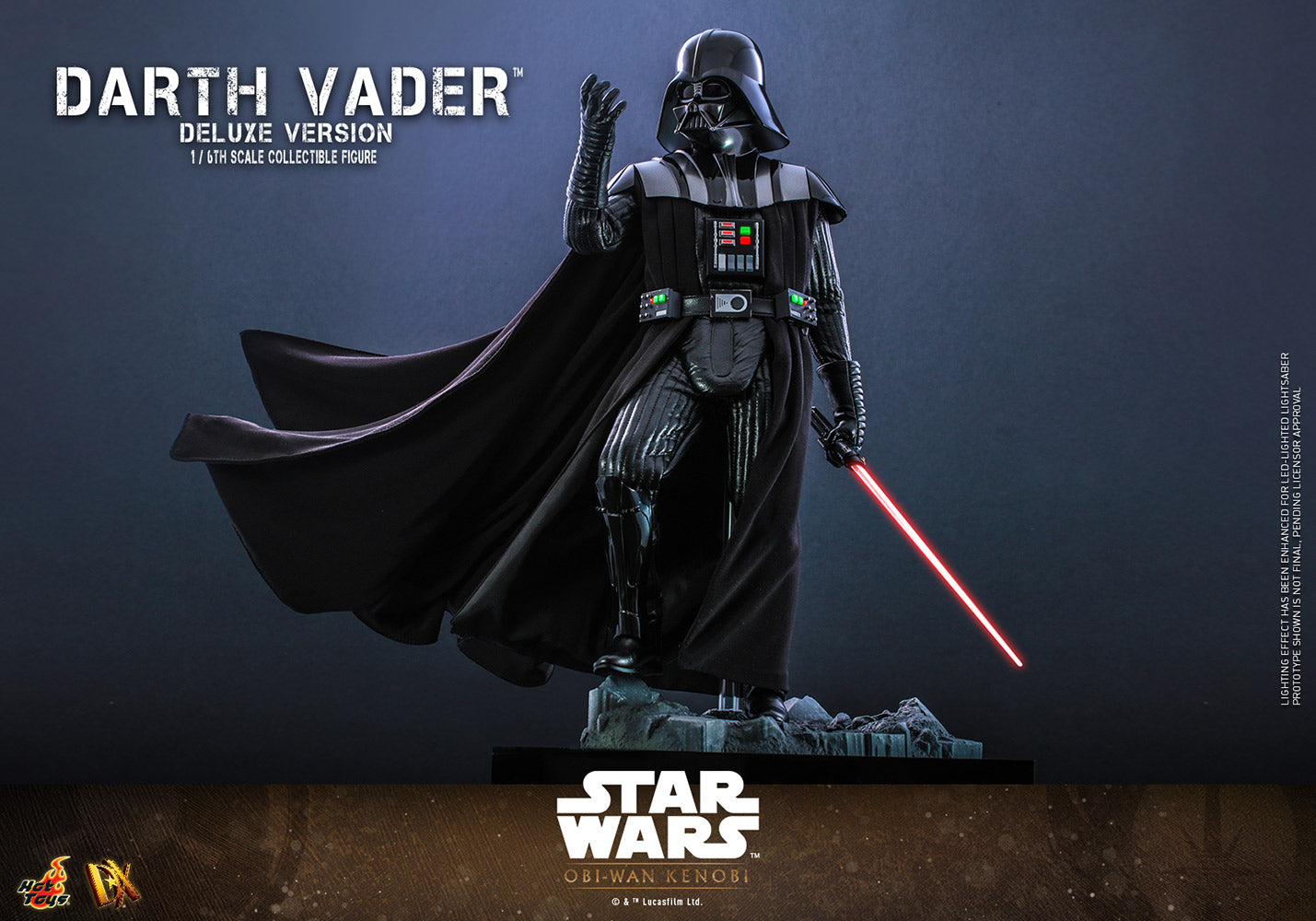 Darth Vader (Deluxe Version) Sixth Scale Figure by Hot Toys