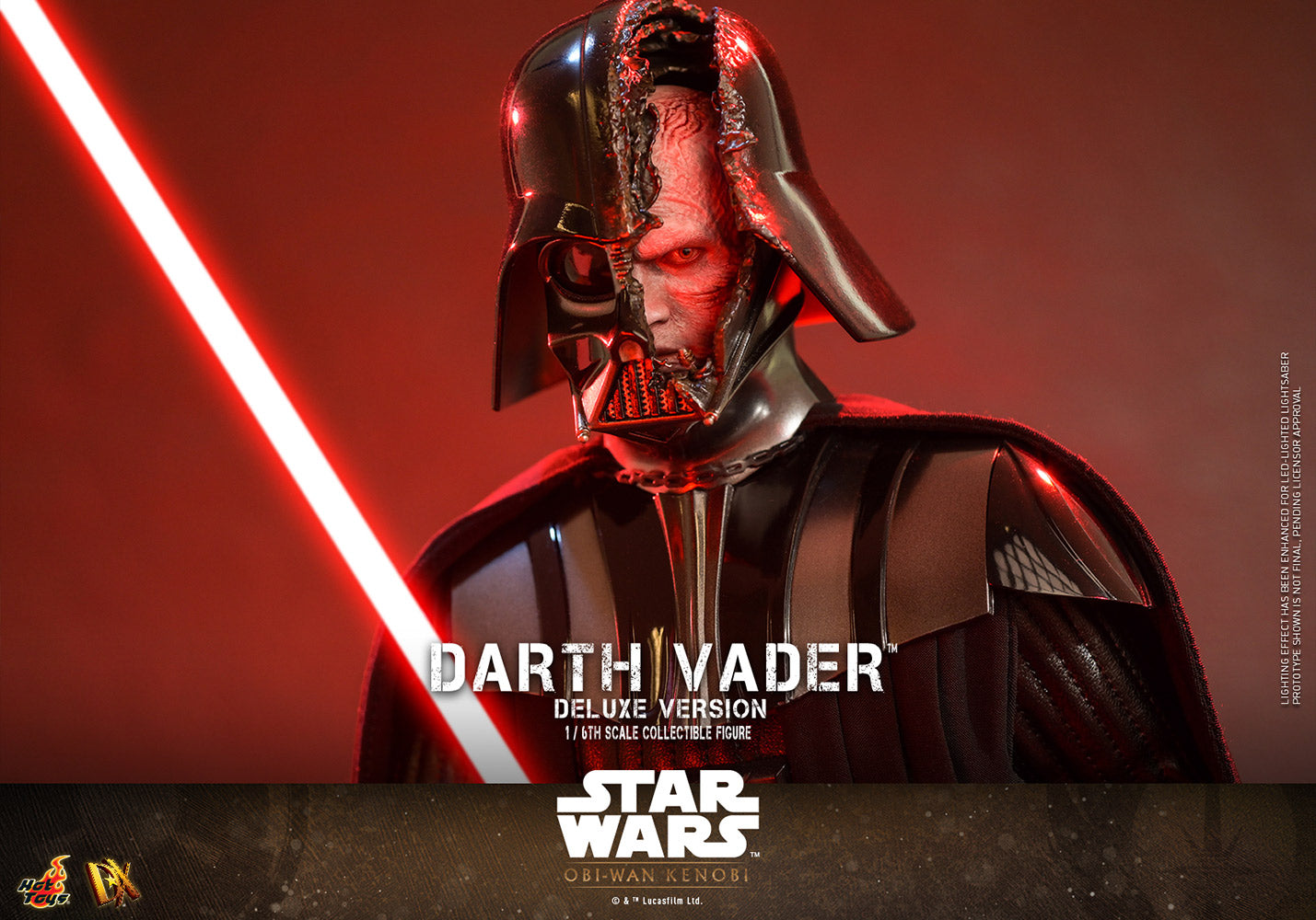 Darth Vader (Deluxe Version) Sixth Scale Figure by Hot Toys
