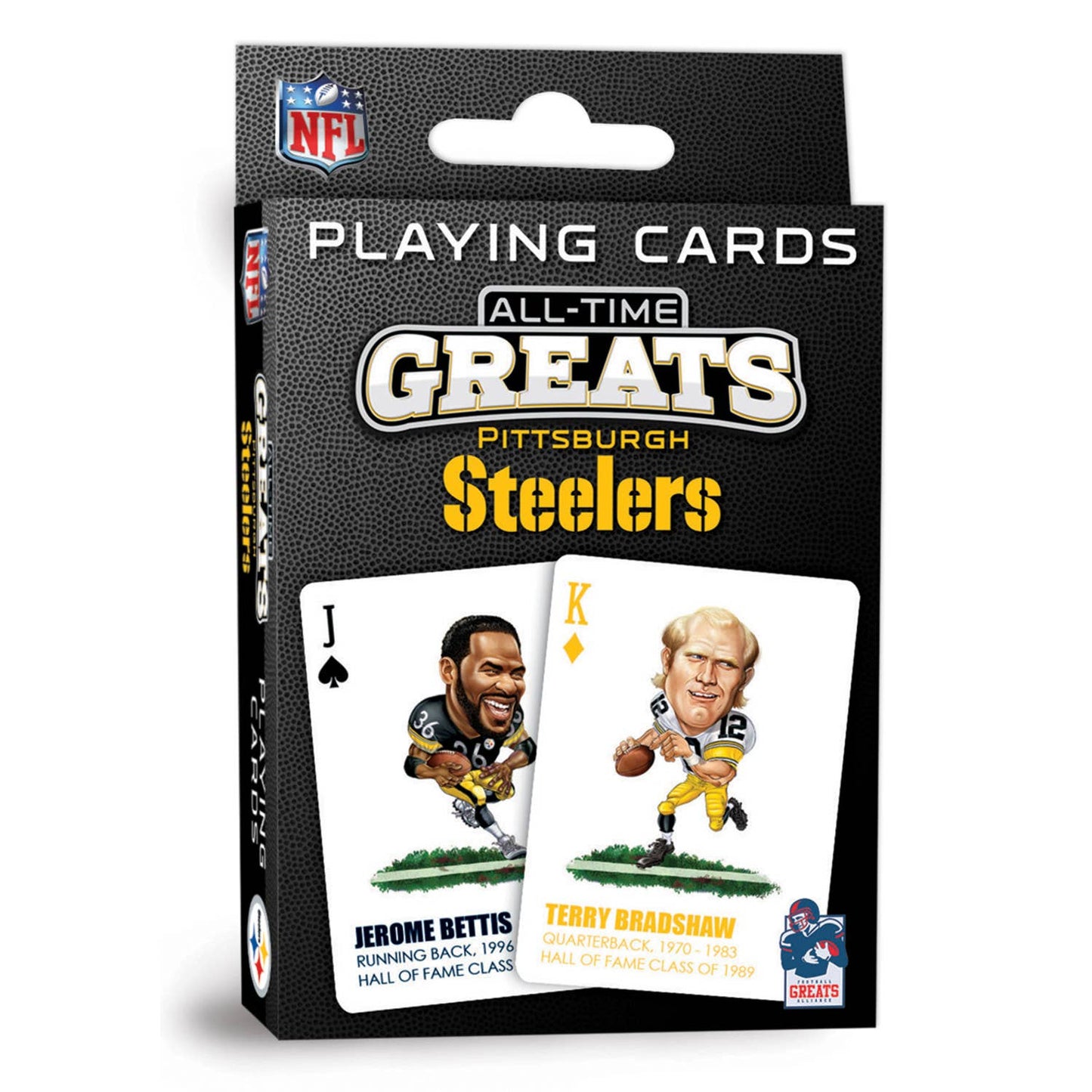 Pittsburgh Steelers NFL All-Time Greats Playing Cards