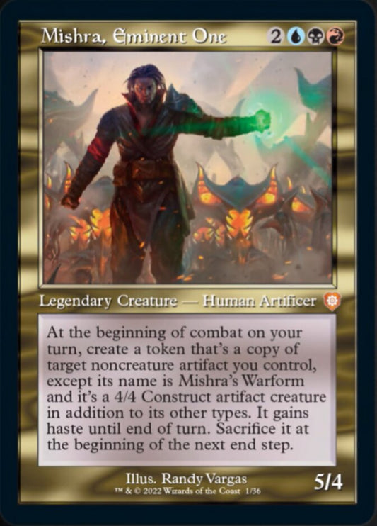 Mishra, Eminent One (001) (Retro) [The Brothers' War Commander]
