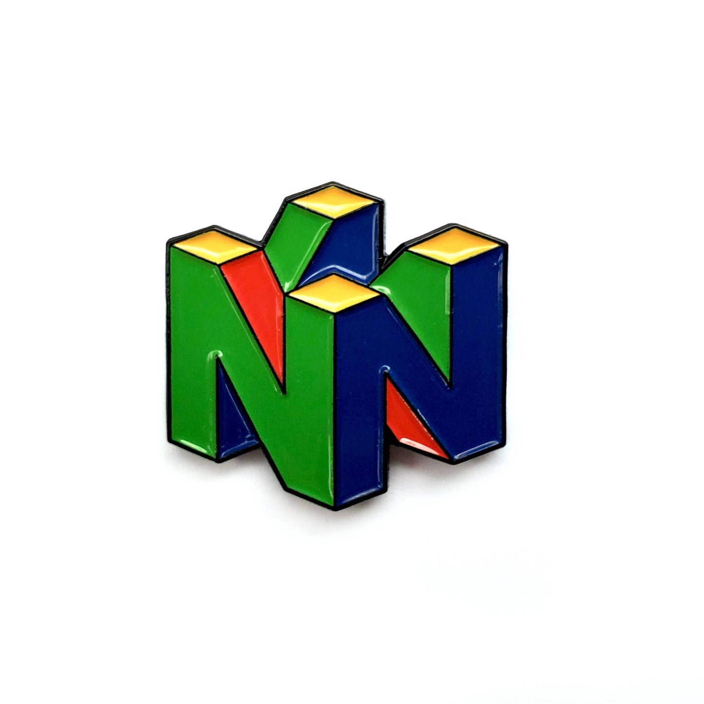 Video Game N Enamel Pin