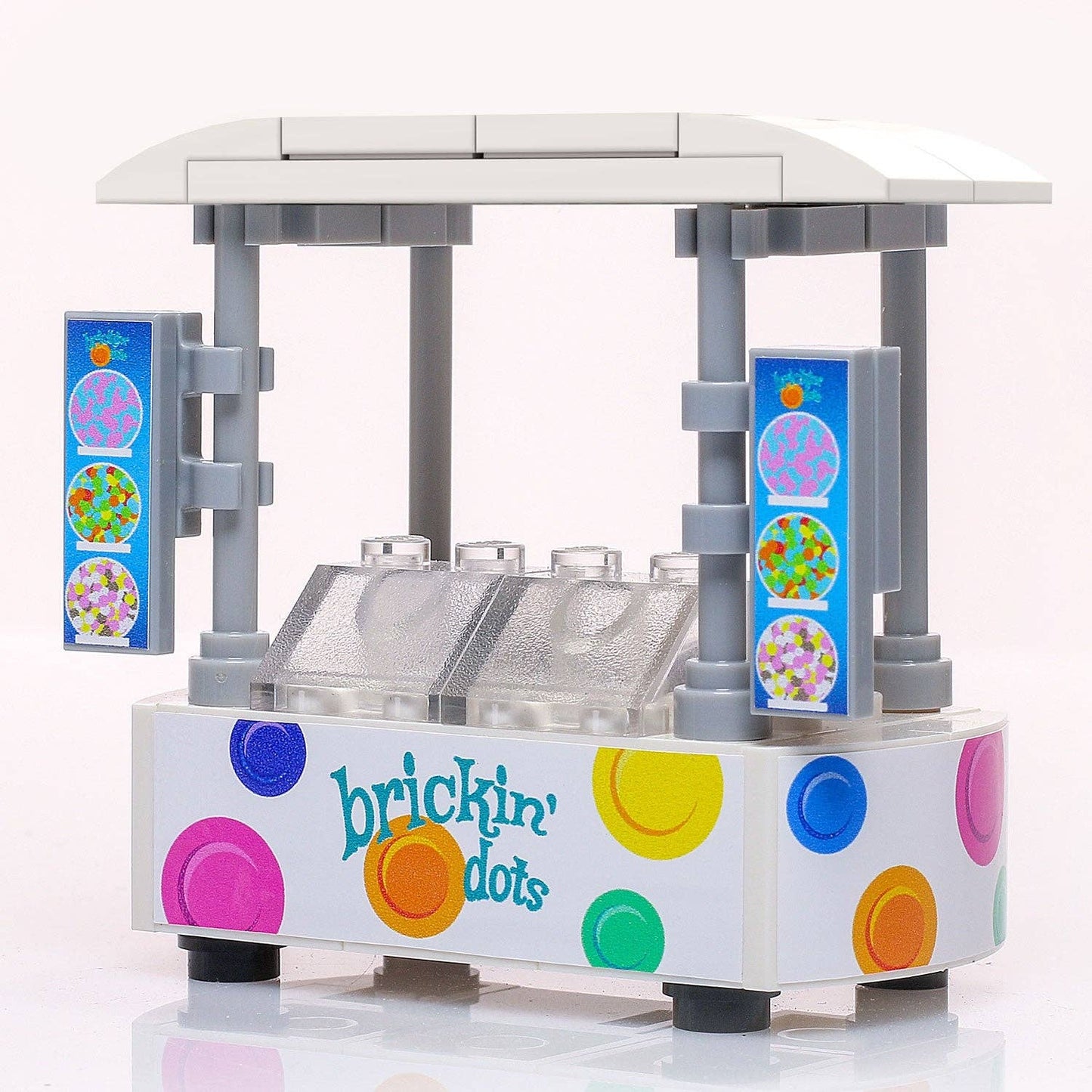Custom LEGO Brickin' Dots Ice Cream Food Stand