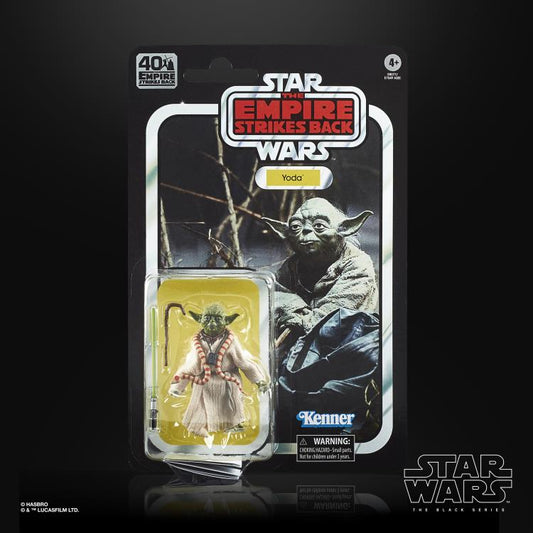 Star Wars 40th Anniversary The Black Series 6" Yoda (The Empire Strikes Back)