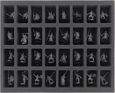 FS040LOR01 foam tray for Middle-earth Strategy Battle Game - 32 compartments
