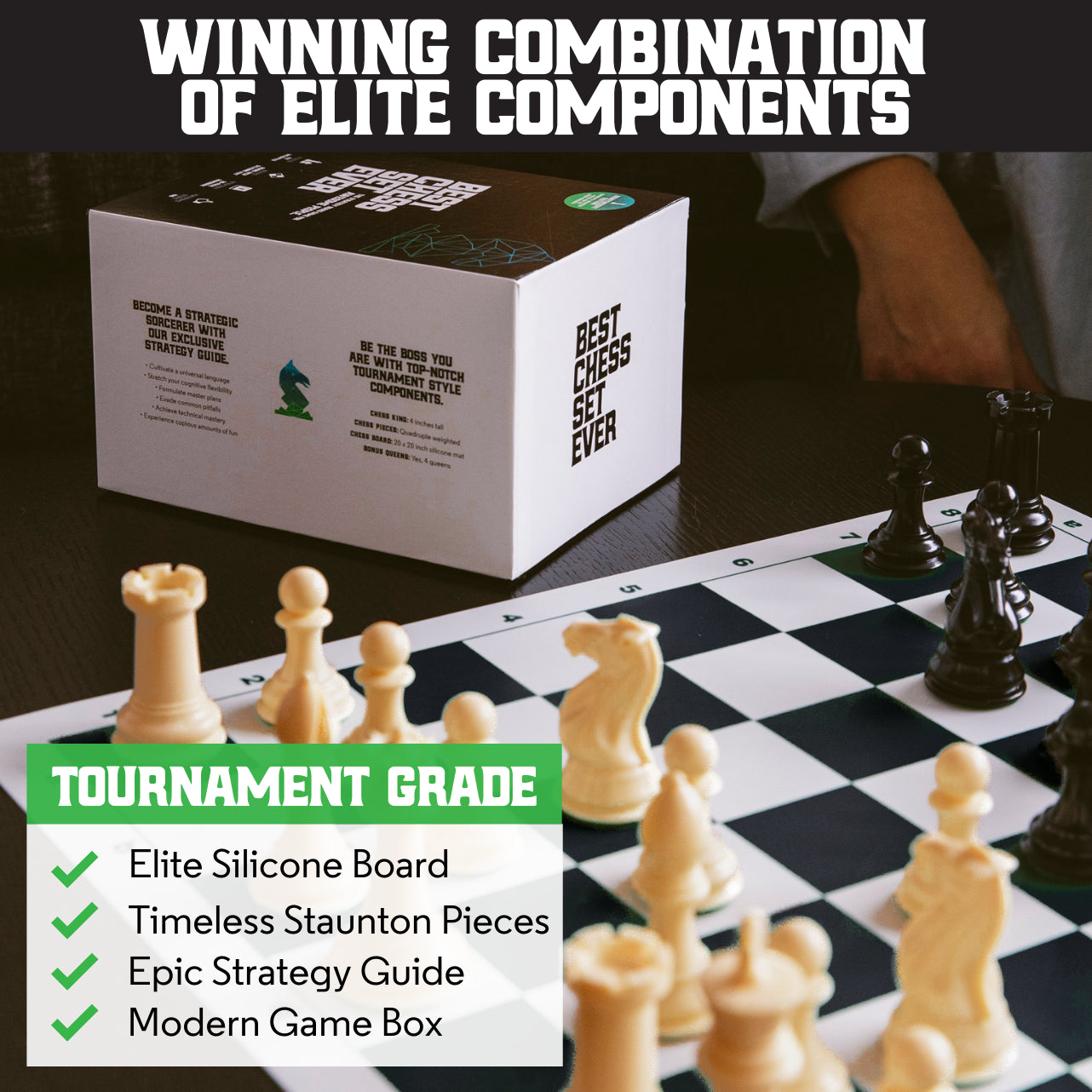 Best Chess Set Ever 4X Weighted