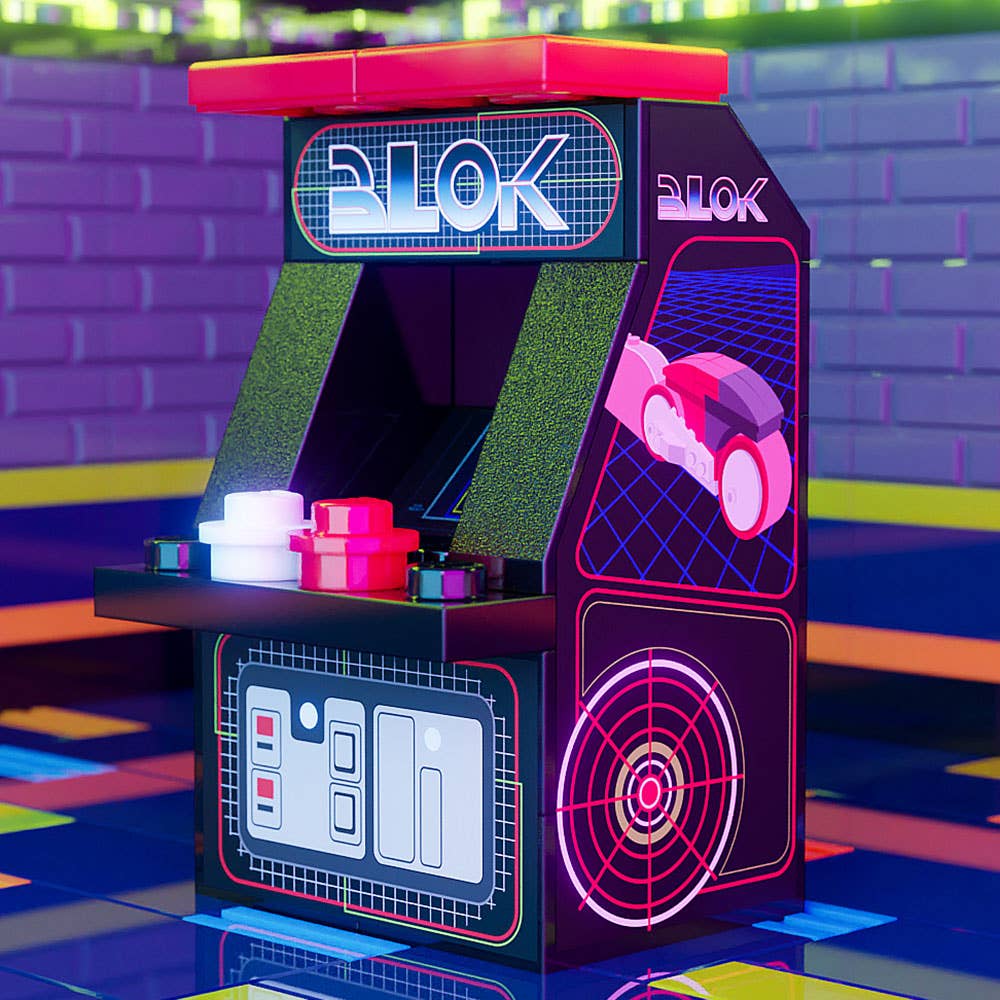 BLOK (1982 Edition) - Custom LEGO Classic Arcade Machine