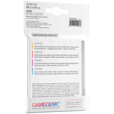 Gamegenic Prime Retro Sleeves (50)