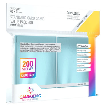 Gamegenic Standard Sleeves Value Pack