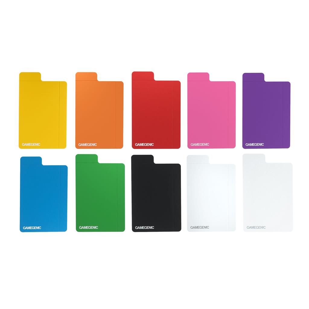 Gamegenic Flexible Card Dividers: Multicolor Pack