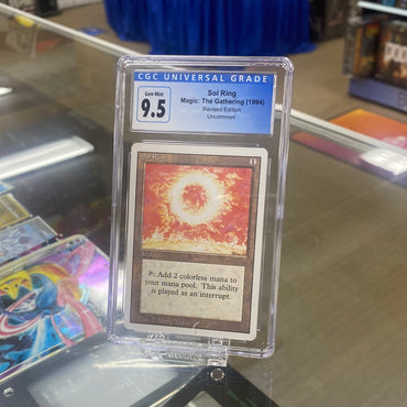 Sol Ring - Revised Edition - Graded Magic the Gathering - CGC 9.5 Gem Mint