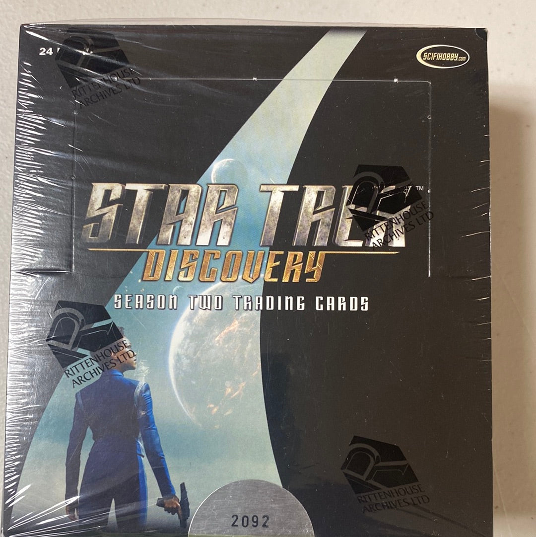 Star Trek Discovery Season 2 Trading Cards Factory Sealed Box