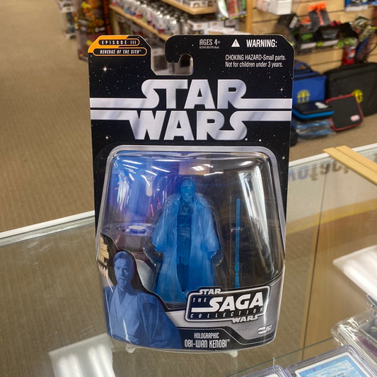 Holographic Obi-Wan Kenobi Star Wars Saga Collection Action Figure
