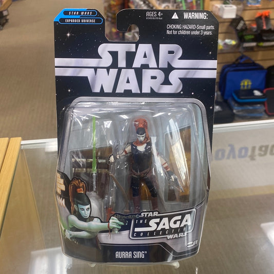 Aurra Sing Star Wars Saga Collection Action Figure