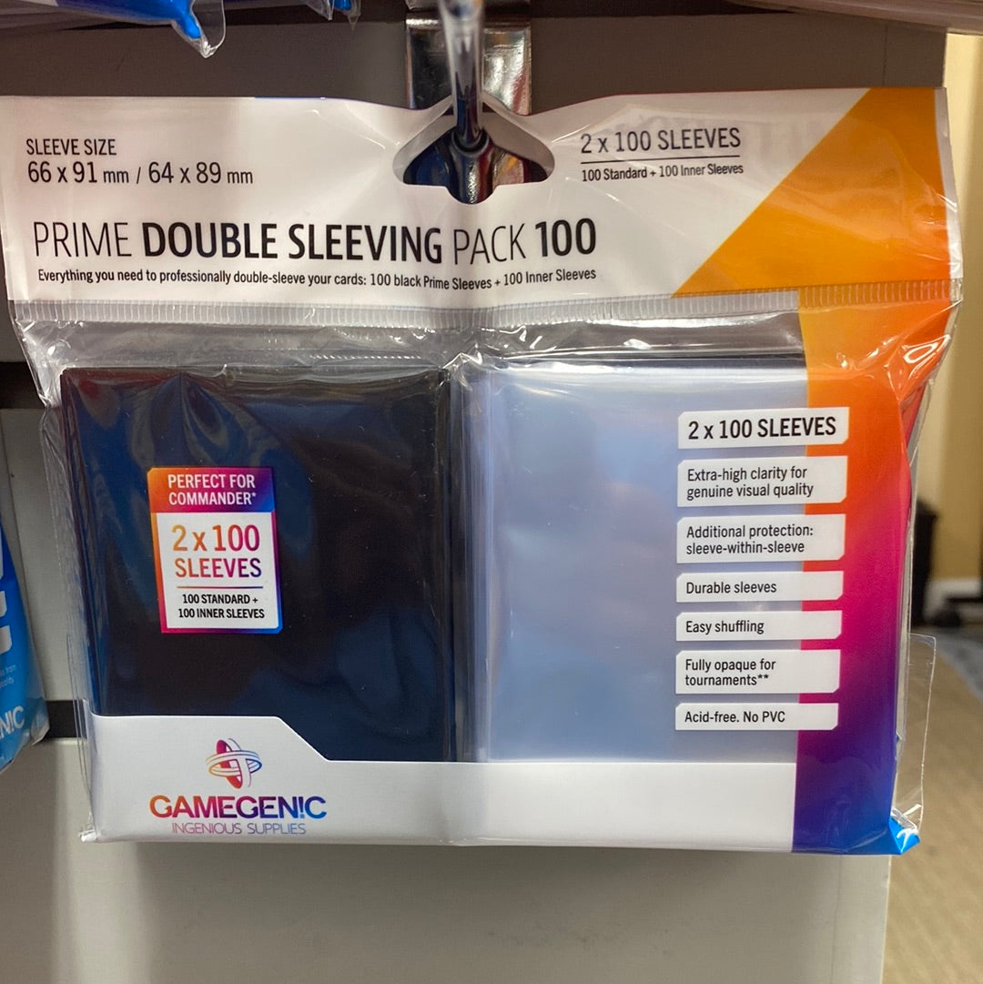 Gamegenic Prime Sleeves Double Sleeving Pack