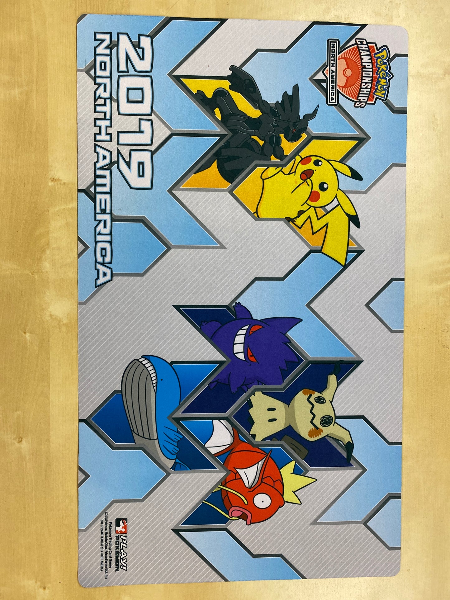 2019 North America Pokemon Championships Playmat