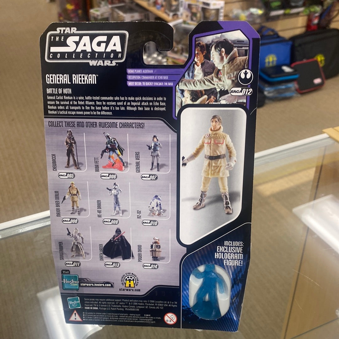 General Rieekan Star Wars Saga Collection Action Figure