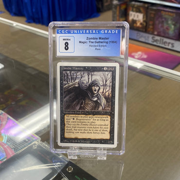 Zombie Master - Revised Edition - Graded Magic the Gathering - CGC 8 NM-Mint