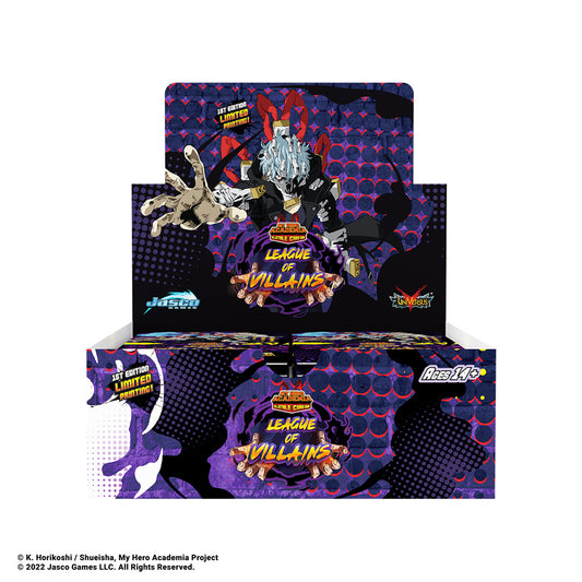 MY HERO ACADEMIA CCG: LEAGUE OF VILLAINS BOOSTER BOX