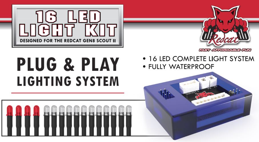 Gen8 LED Light Kit by Redcat