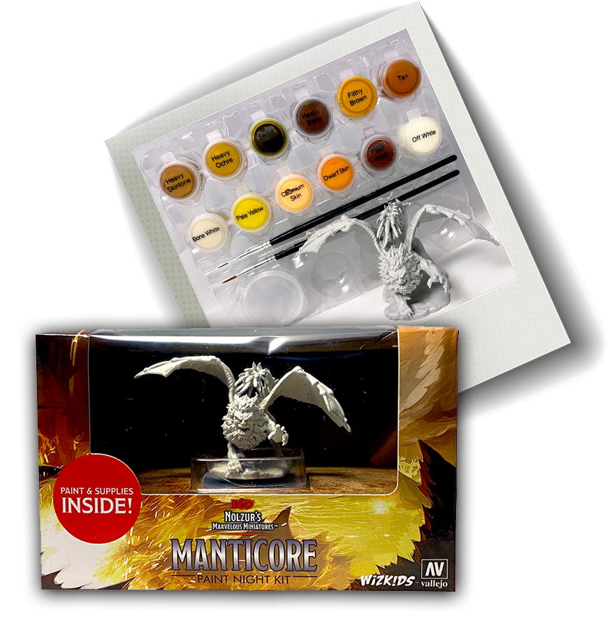 WizKids Manticore Paint Night