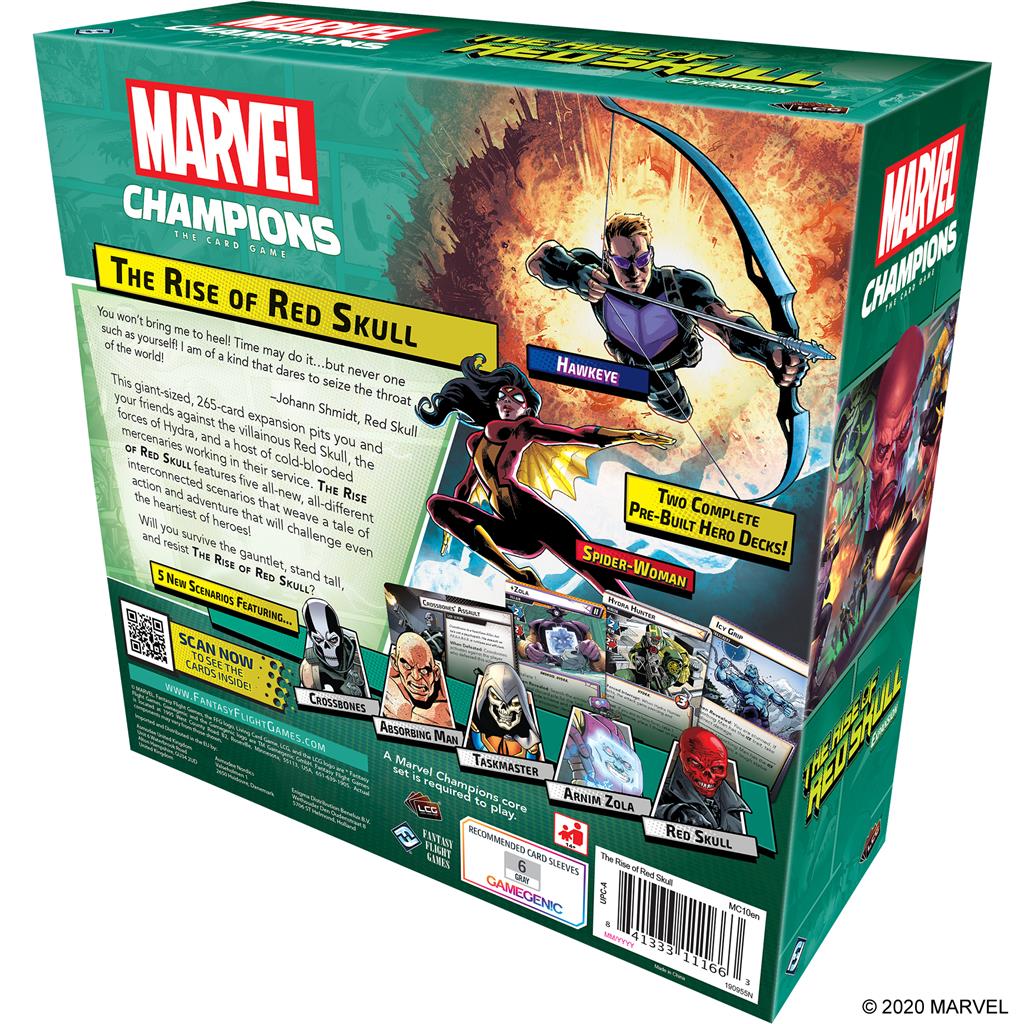 Marvel Champions LCG: The Rise of the Red Skull Expansion
