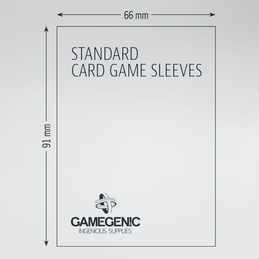 Prime Board Game Sleeves: Standard Card Game Sleeves 66mm x 91mm (50)