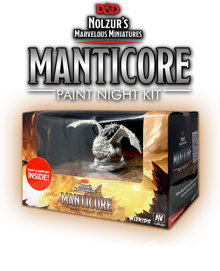 WizKids Manticore Paint Night