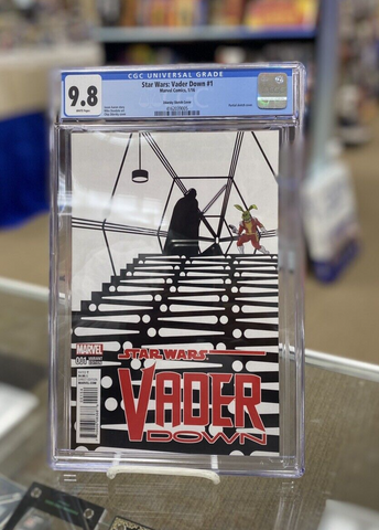 Star Wars: Vader Down #1 CGC 9.8 White Pages Zdarsky Sketch Cover Variant